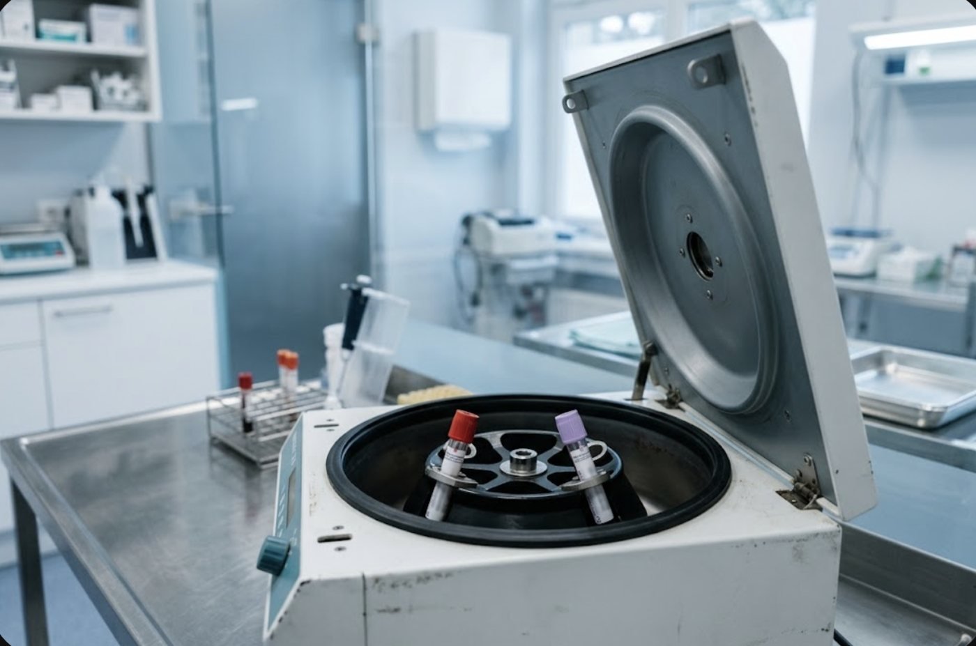 Centrifugado del plasma rico en plaquetas en sistema cerrado en Spine Concept